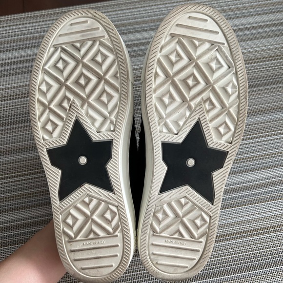 CHRISTIAN DIOR "Walk'n'Dior" Black Transparent Mesh Embroidered Lace Sneakers - Picture 3 of 6